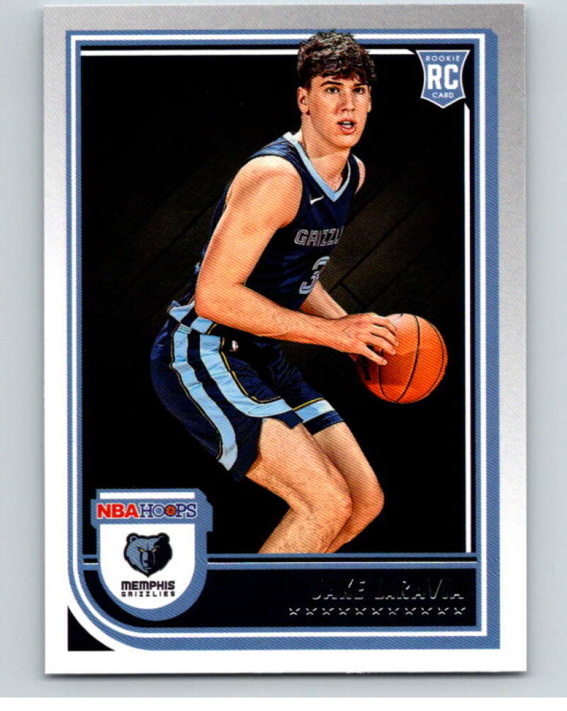 2022-23 Panini NBA Hoops #249 Jake LaRavia  RC Rookie Memphis Grizzlies  V85719 Image 1