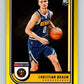 2022-23 Panini NBA Hoops Yellow #251 Christian Braun  RC Rookie Nuggets  V85792 Image 1