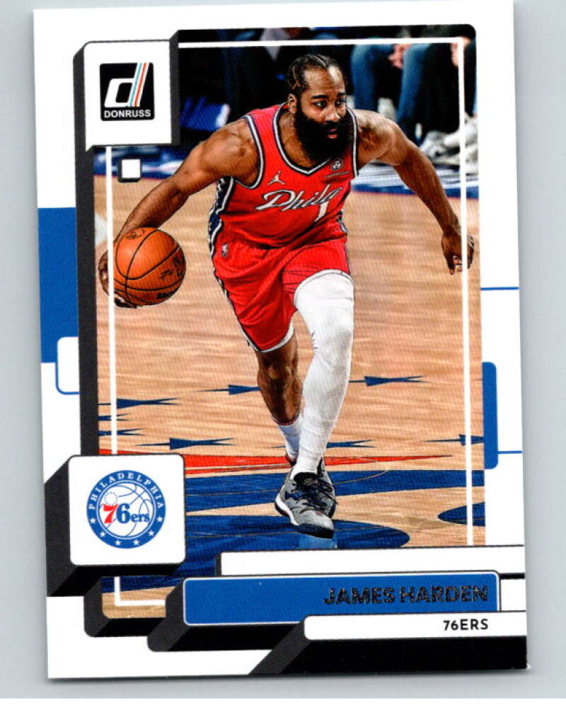 2022-23 Donruss #19 James Harden  Philadelphia 76ers  V85820 Image 1