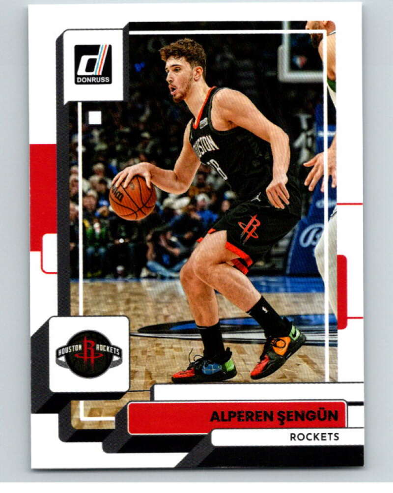 2022-23 Donruss #153 Alperen Sengun  Houston Rockets  V85964 Image 1