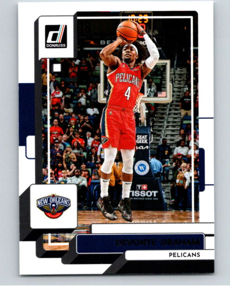 2022-23 Donruss #166 Devonte' Graham  New Orleans Pelicans  V85976 Image 1