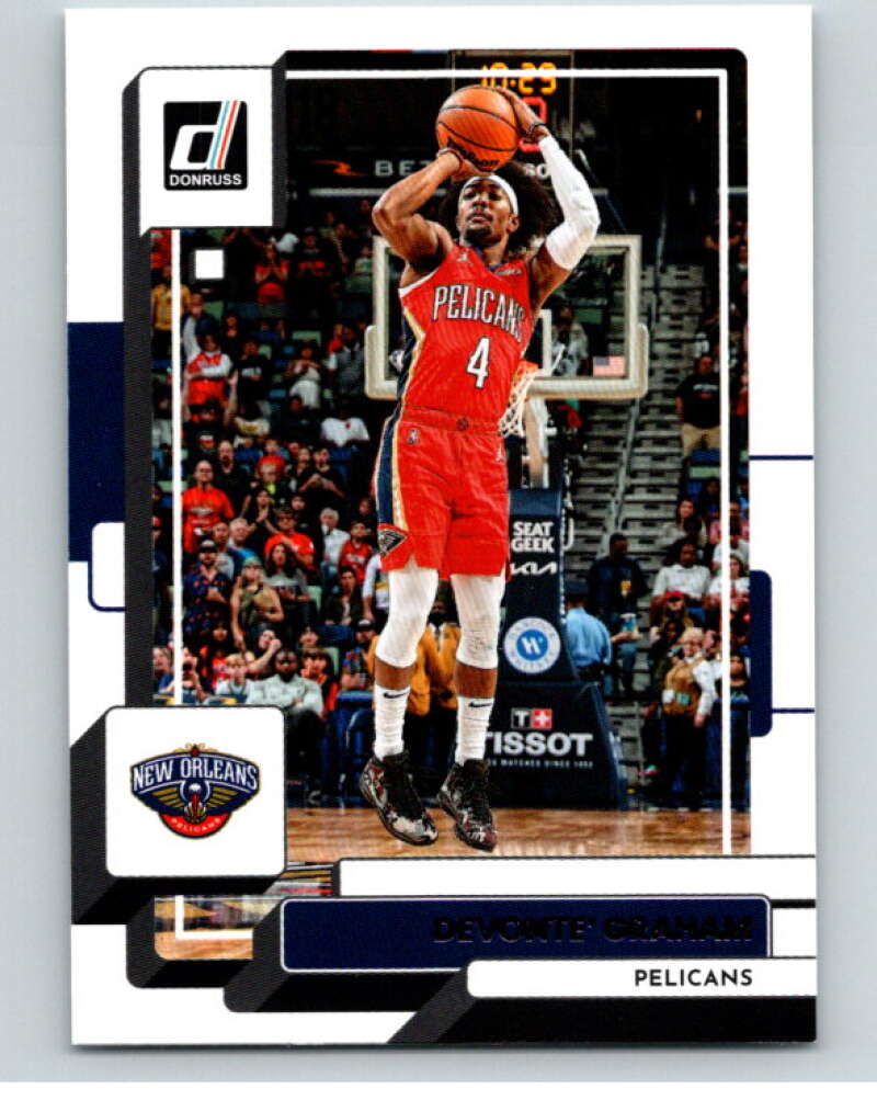 2022-23 Donruss #166 Devonte' Graham  New Orleans Pelicans  V85977 Image 1