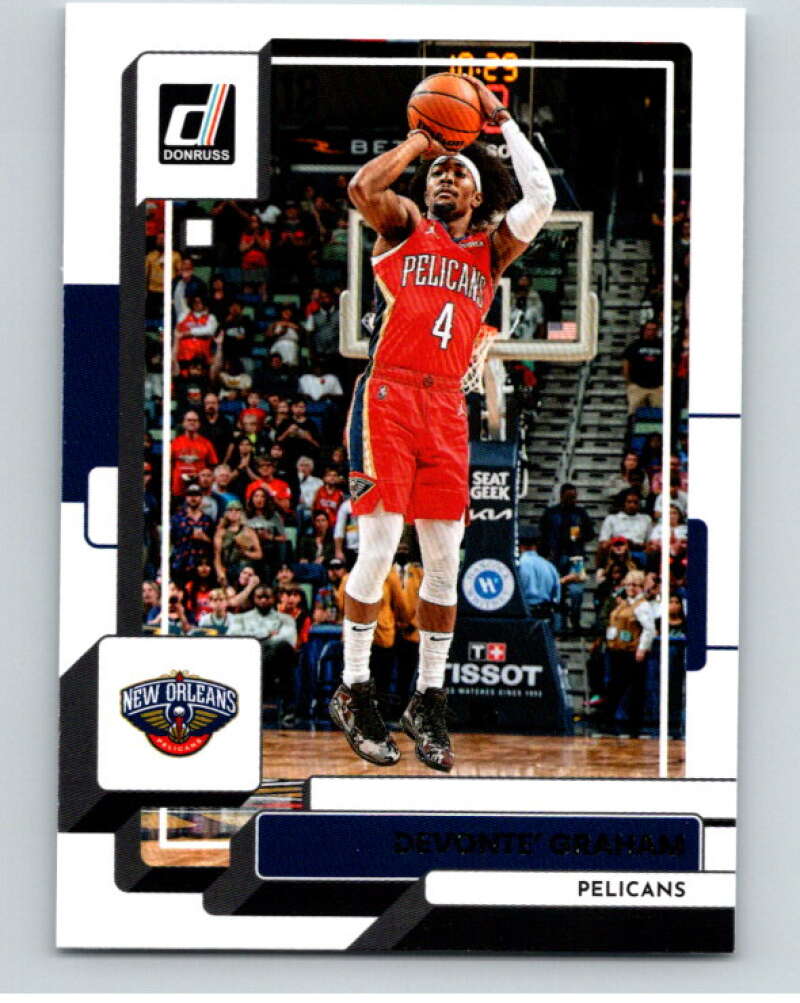 2022-23 Donruss #166 Devonte' Graham  New Orleans Pelicans  V85978 Image 1