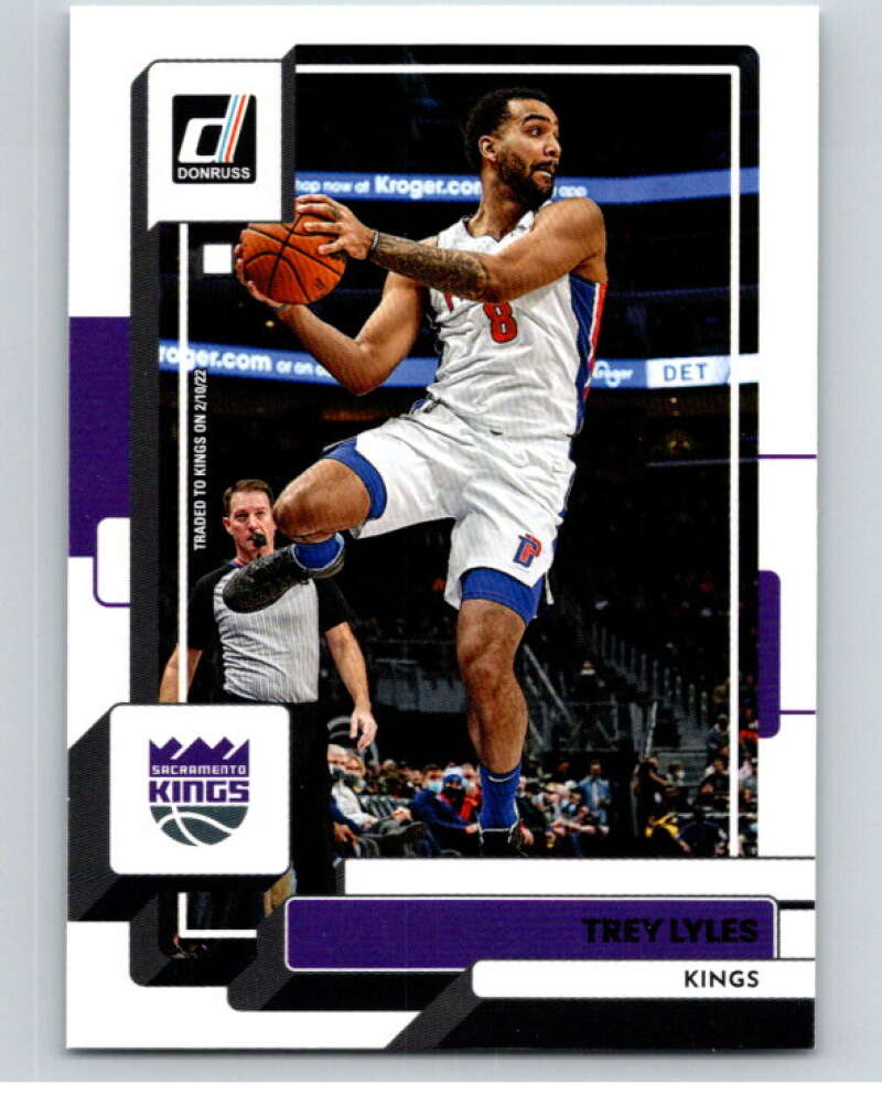 2022-23 Donruss #182 Trey Lyles  Sacramento Kings  V85995 Image 1