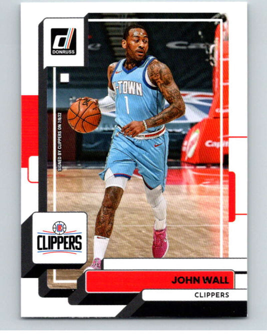 2022-23 Donruss #194 John Wall  Los Angeles Clippers  V86007 Image 1