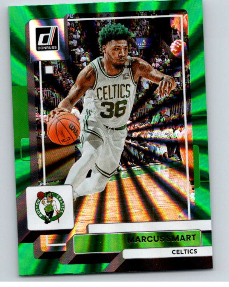 2022-23 Donruss Holo Green Laser #5 Marcus Smart  Boston Celtics  V86031 Image 1