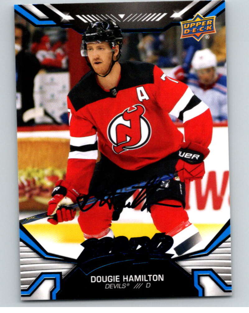 2022-23 UD MVP  Blue Script #89 Dougie Hamilton  New Jersey Devils  V86149 Image 1