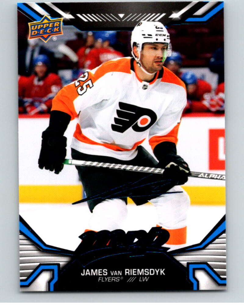 2022-23 UD MVP  Blue Script #93 James van Riemsdyk Flyers  V86153 Image 1