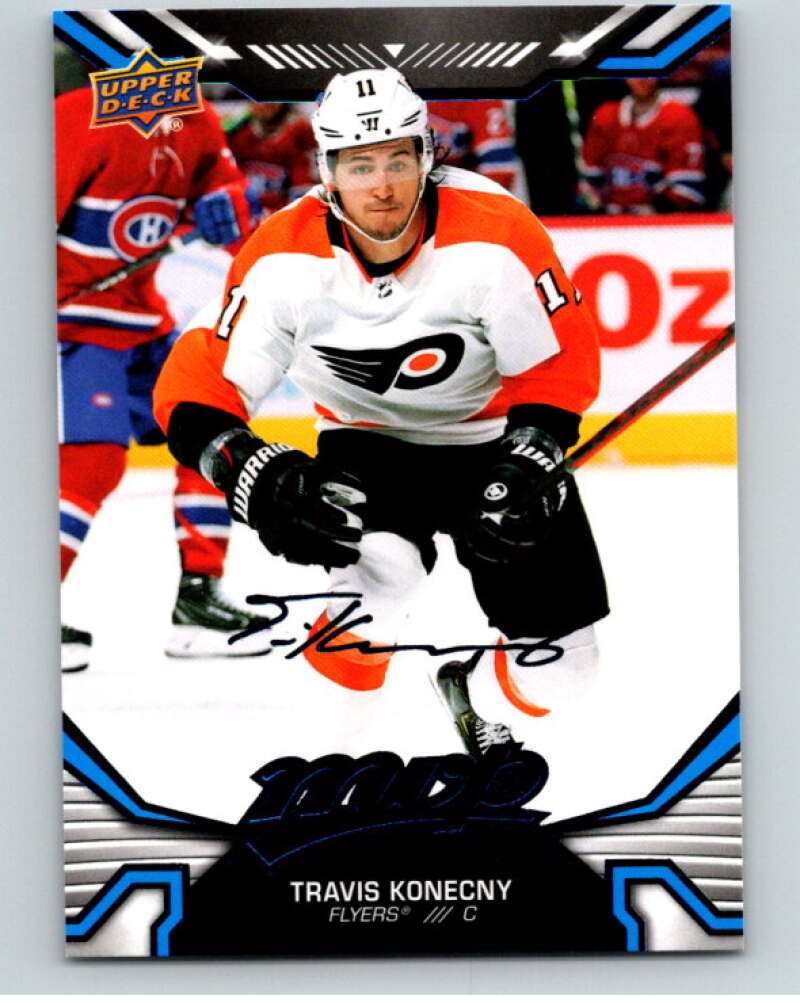 2022-23 UD MVP  Blue Script #124 Travis Konecny  Philadelphia Flyers  V86184 Image 1