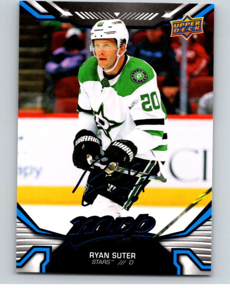 2022-23 UD MVP  Blue Script #139 Ryan Suter  Dallas Stars  V86199 Image 1