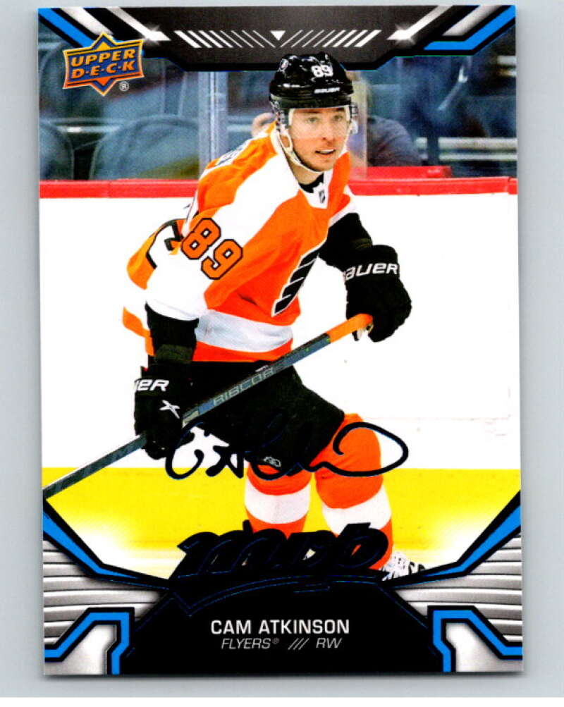 2022-23 UD MVP  Blue Script #160 Cam Atkinson  Philadelphia Flyers  V86220 Image 1