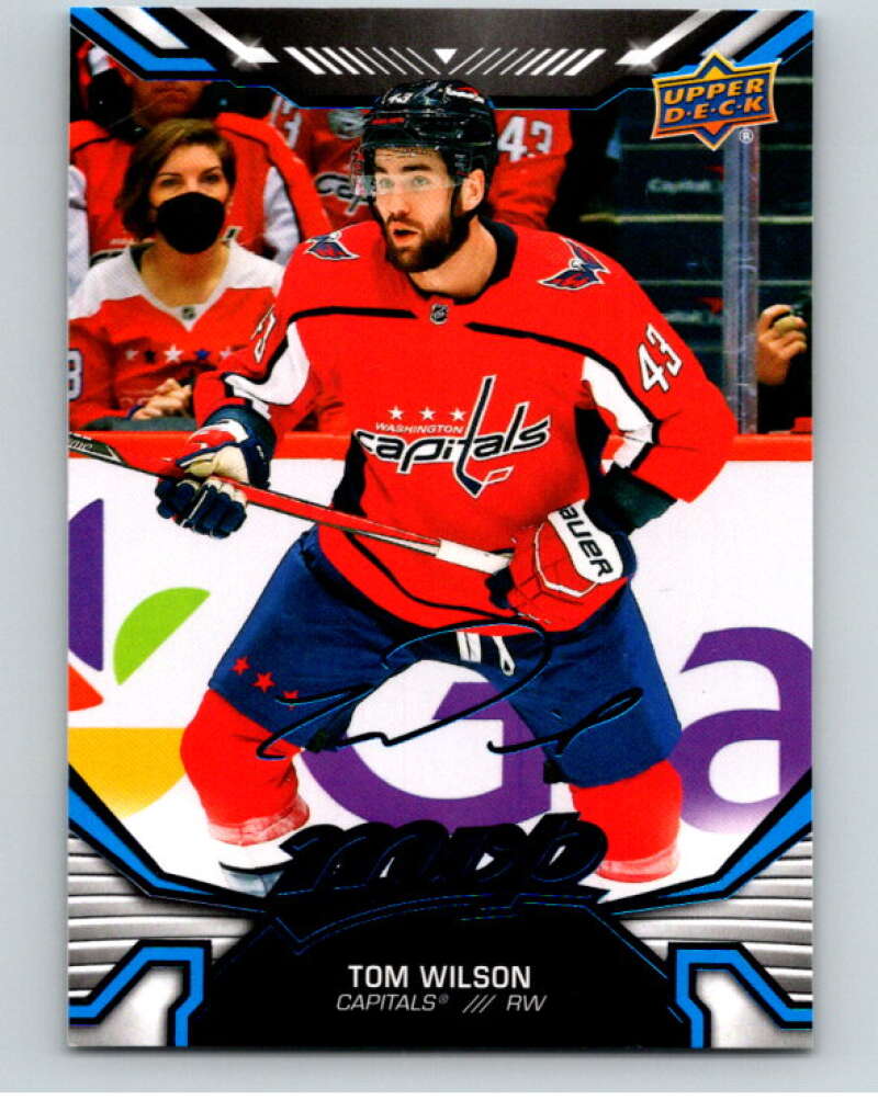 2022-23 UD MVP  Blue Script #188 Tom Wilson  Washington Capitals  V86248 Image 1