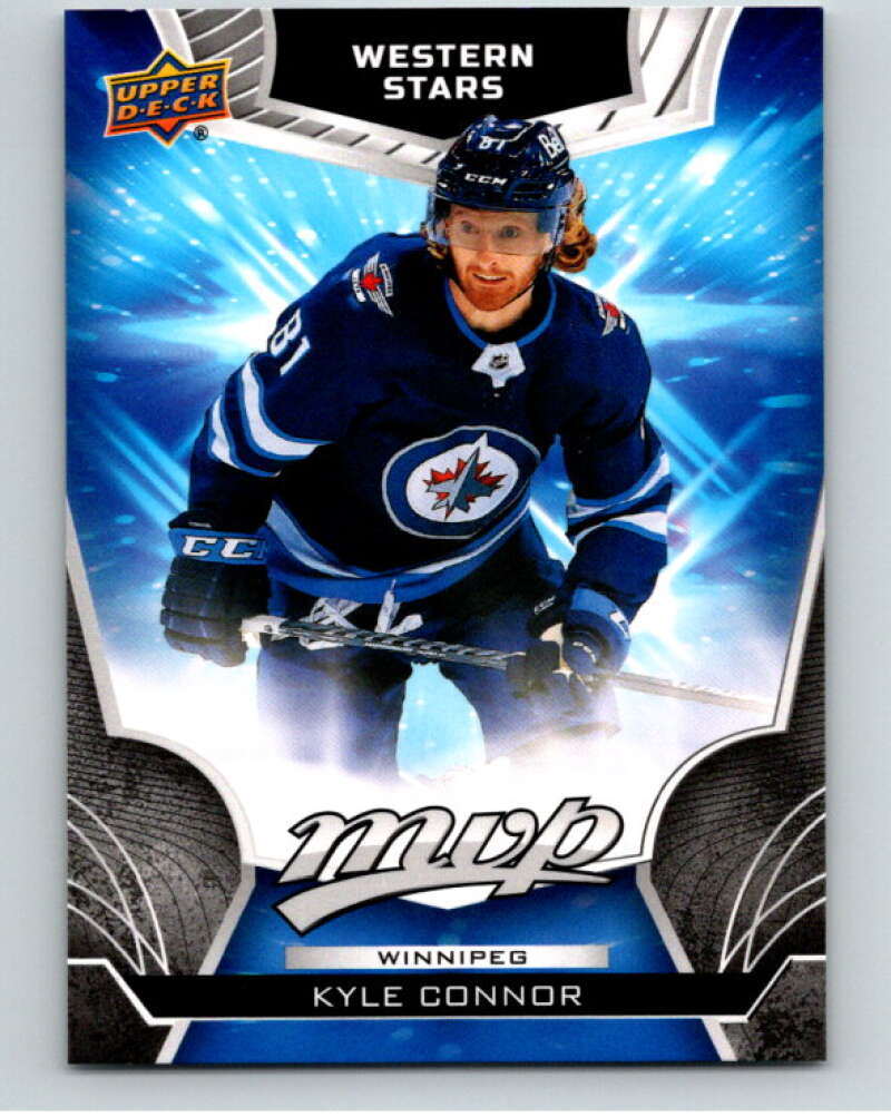 2022-23 Upper Deck MVP Western Stars #WS-3 Kyle Connor  Winnipeg Jets  V86310 Image 1