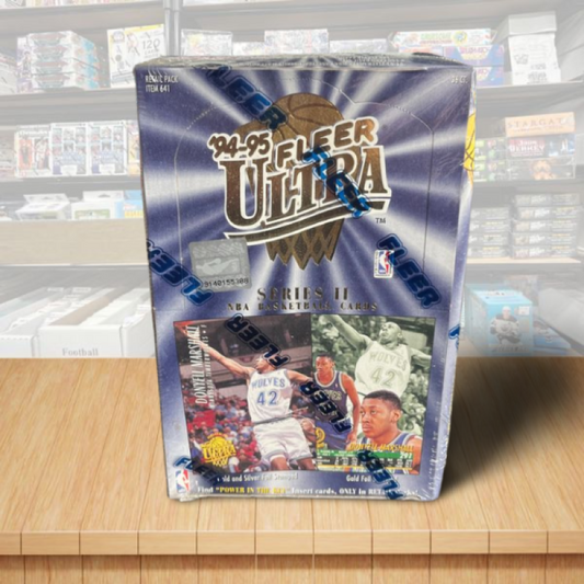 1994-95 Fleer Ultra Series 2 Basketball Sealed Box - 36 Packs Per Box Image 1