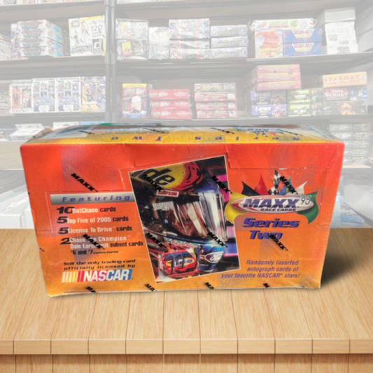 1995 Nascar Maxx Series 2 Race Trading Cards Sealed Factory Box - 36 Packs Image 1