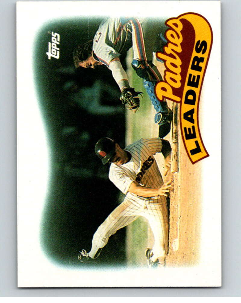 1989 Topps Baseball #231 Roberto Alomar San Diego Padres TL  San Diego Padres  Image 1