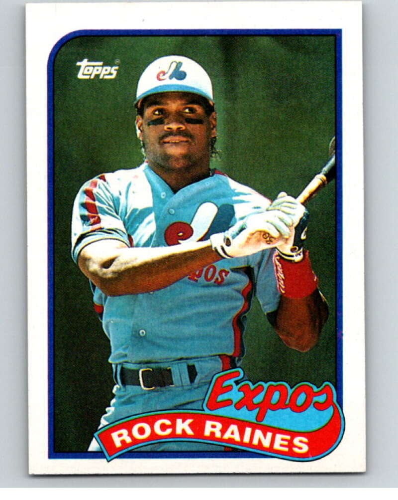 1989 Topps Baseball #560 Tim Raines  Montreal Expos  Image 1