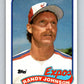 1989 Topps Baseball #647 Randy Johnson  RC Rookie Montreal Expos  Image 1