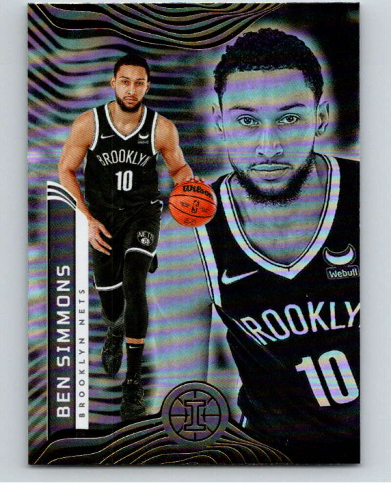 2021-22 Panini Illusions #7 Ben Simmons  Brooklyn Nets  V86619 Image 1