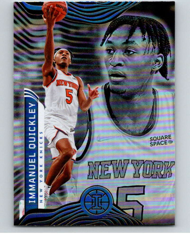 2021-22 Panini Illusions #12 Immanuel Quickley  New York Knicks  V86621 Image 1