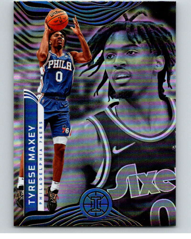 2021-22 Panini Illusions #15 Tyrese Maxey  Philadelphia 76ers  V86622 Image 1