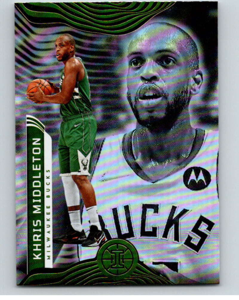 2021-22 Panini Illusions #50 Khris Middleton  Milwaukee Bucks  V86635 Image 1