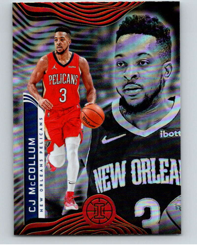 2021-22 Panini Illusions #82 CJ McCollum  New Orleans Pelicans  V86649 Image 1