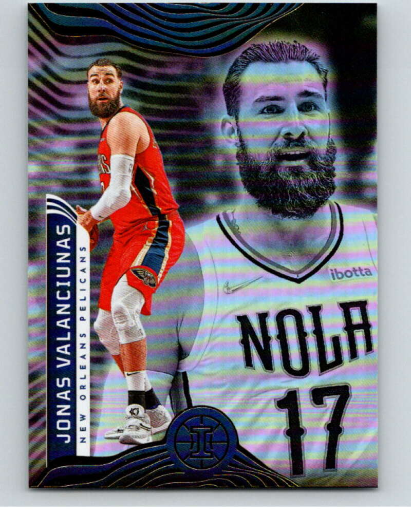2021-22 Panini Illusions #84 Jonas Valanciunas  New Orleans Pelicans  V86650 Image 1