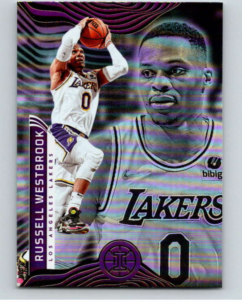 2021-22 Panini Illusions #99 Russell Westbrook  Los Angeles Lakers  V86655 Image 1