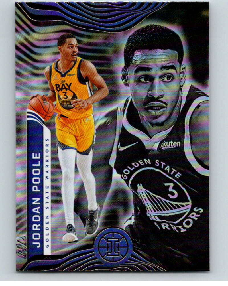 2021-22 Panini Illusions #108 Jordan Poole  Golden State Warriors  V86656 Image 1
