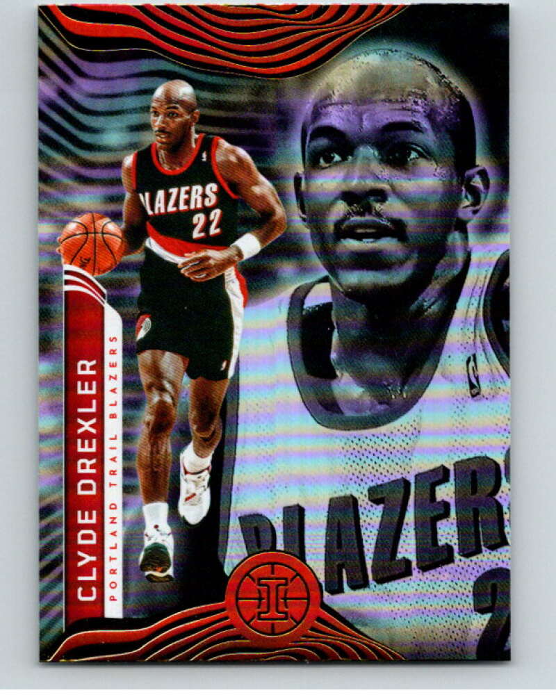 2021-22 Panini Illusions #145 Clyde Drexler  Portland Trail Blazers  V86679 Image 1
