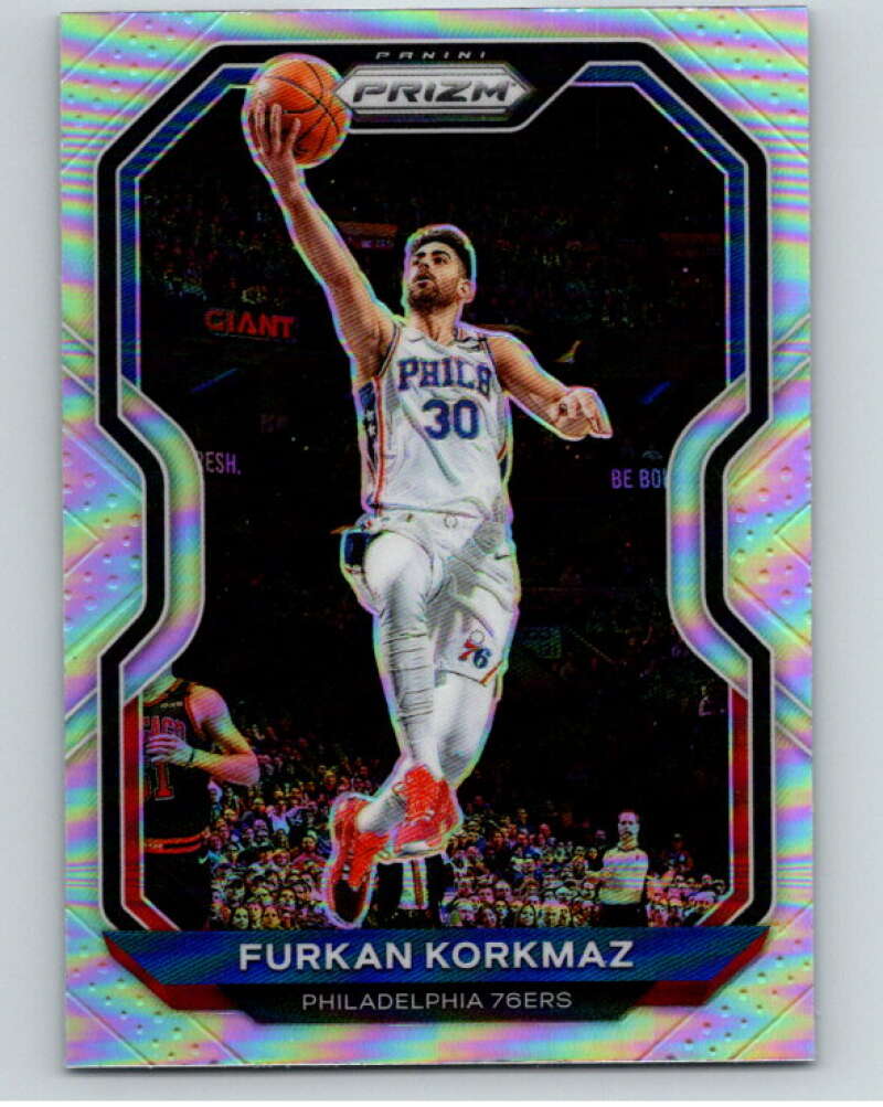 2020-21 Panini Prizm Basketball #160 Furkan Korkmaz 76ers  V86699 Image 1