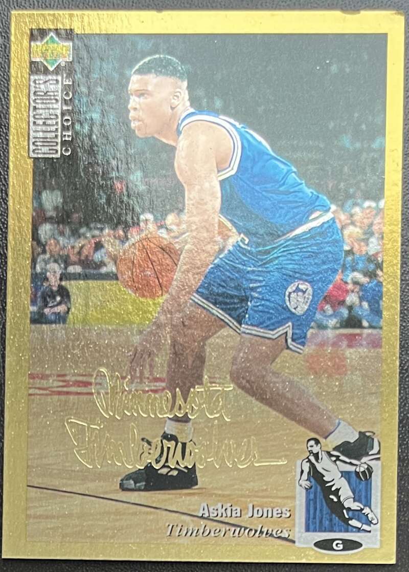 1994-95 Collector's Choice Gold Signature #360 Askia Jones  V86706 Image 1