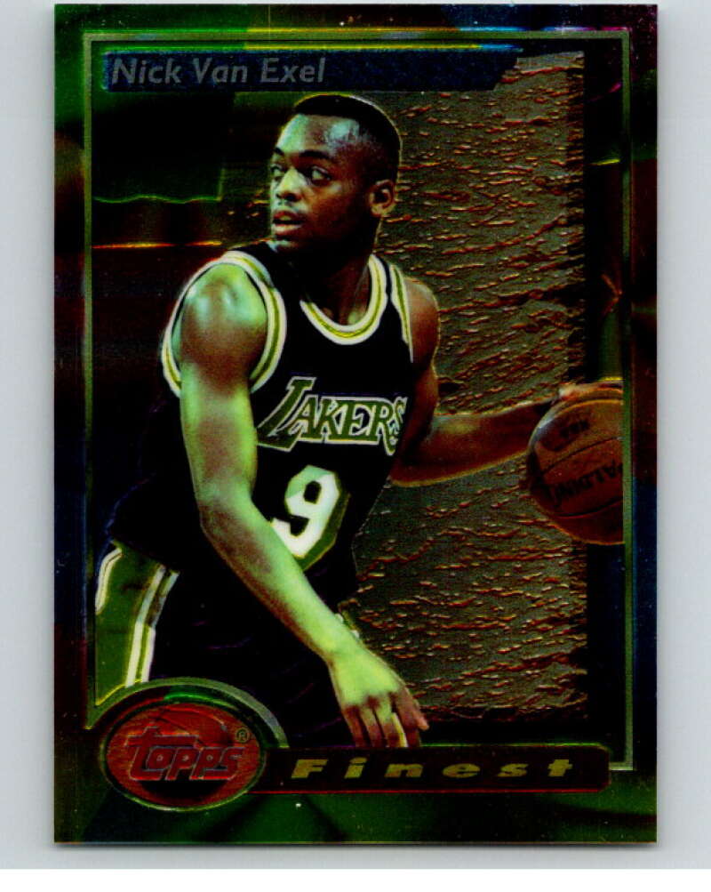 1993-94 Topps Finest #50 Nick Van Exel  RC Rookie  V86712 Image 1