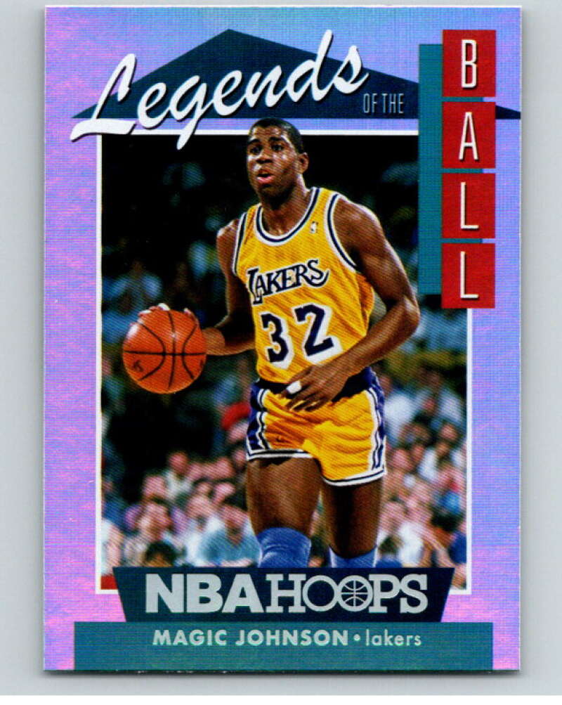 2018-19 Panini Hoops Legends of the Ball #4 Magic Johnson  V86724 Image 1