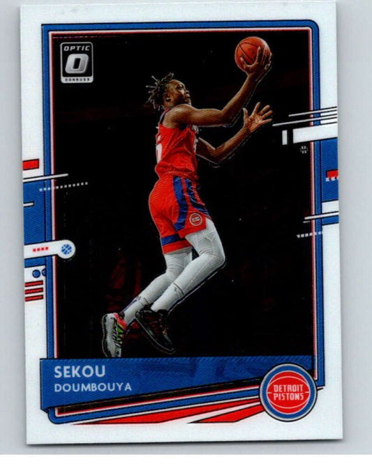 2020-21 Donruss Optic #19 Sekou Doumbouya  Detroit Pistons  V86732 Image 1