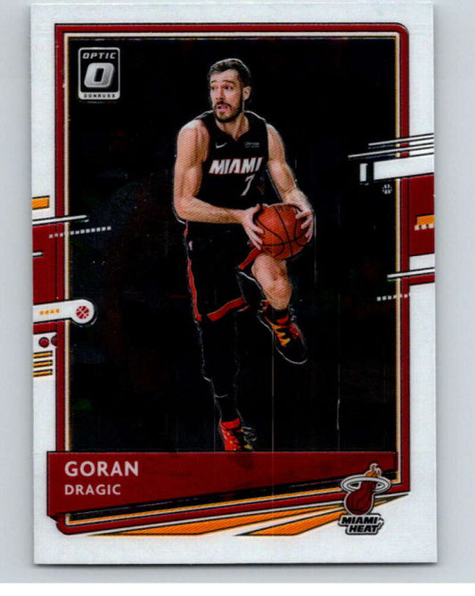 2020-21 Donruss Optic #27 Goran Dragic  Miami Heat  V86736 Image 1