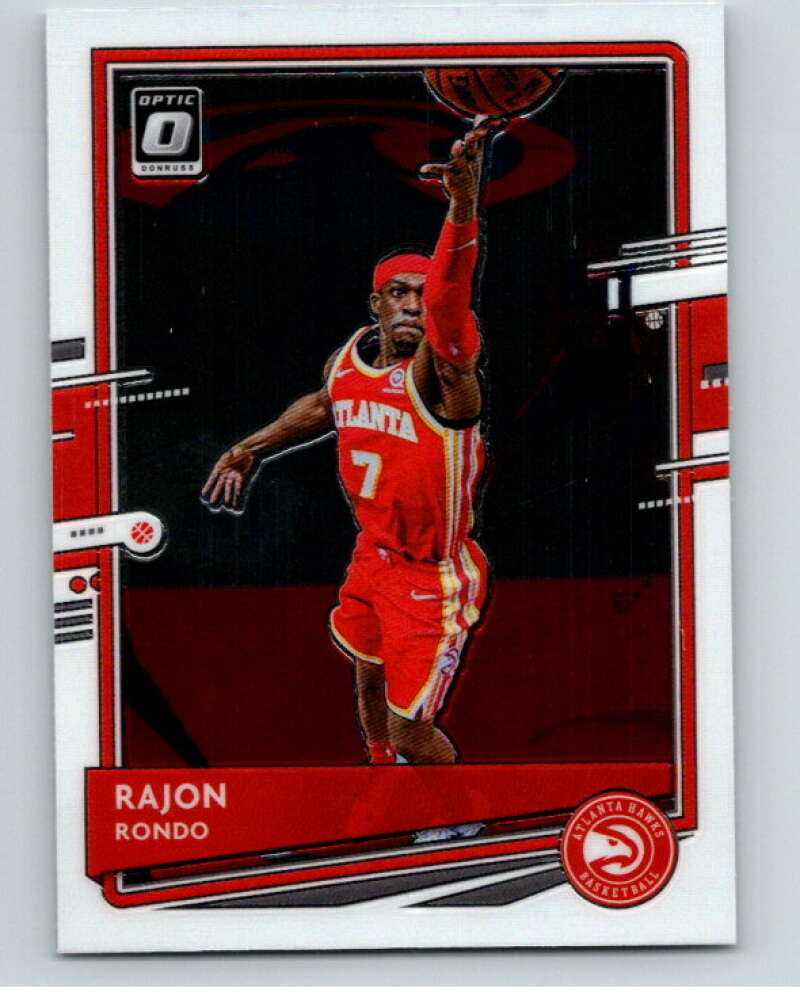 2020-21 Donruss Optic #107 Rajon Rondo  Atlanta Hawks  V86776 Image 1