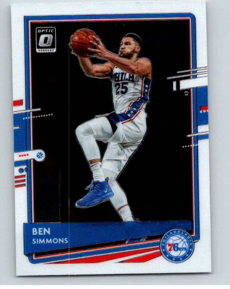 2020-21 Donruss Optic #111 Ben Simmons  Philadelphia 76ers  V86779 Image 1