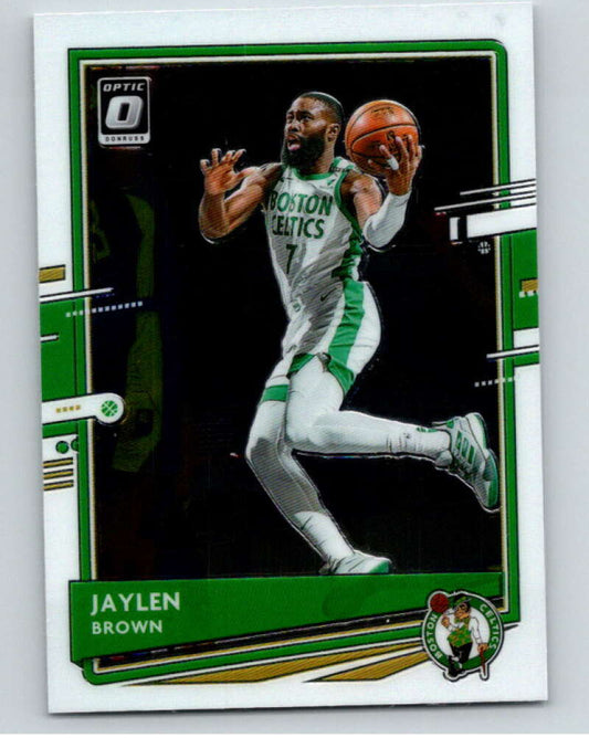 2020-21 Donruss Optic #127 Jaylen Brown  Boston Celtics  V86791 Image 1