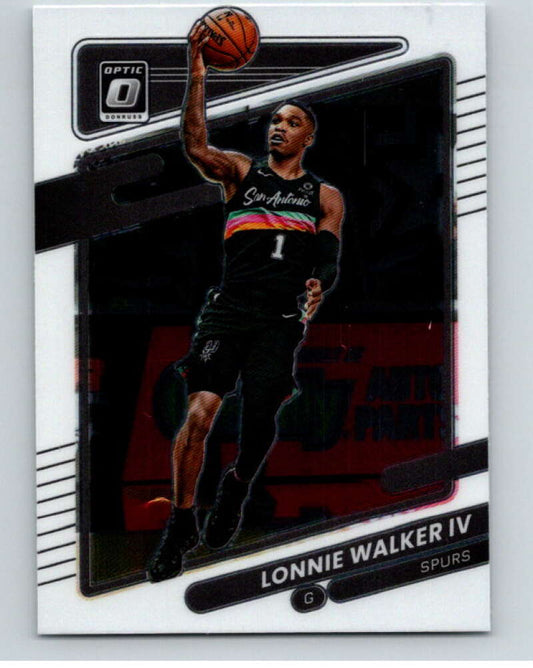 2021-22 Donruss Optic #16 Lonnie Walker IV  San Antonio Spurs  V86809 Image 1