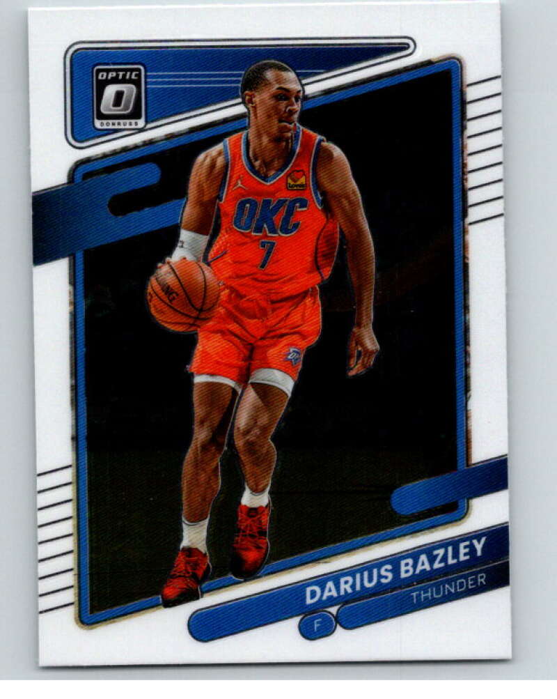 2021-22 Donruss Optic #27 Darius Bazley  Oklahoma City Thunder  V86818 Image 1