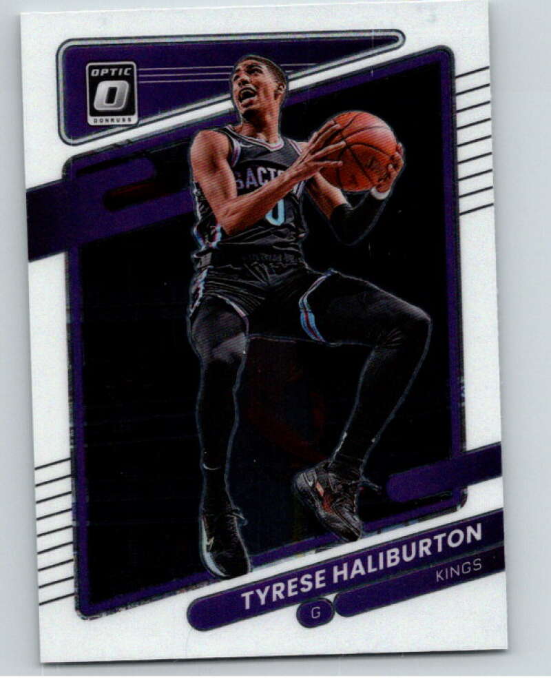 2021-22 Donruss Optic #38 Tyrese Haliburton  Sacramento Kings  V86827 Image 1