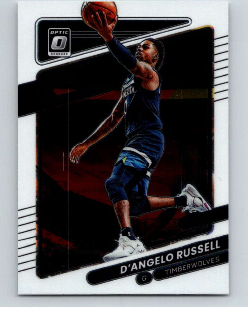 2021-22 Donruss Optic #56 D'Angelo Russell  Minnesota Timberwolves  V86839 Image 1