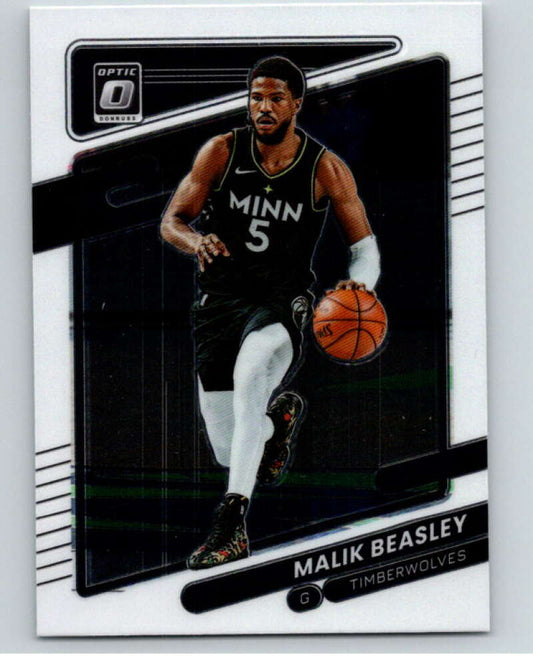 2021-22 Donruss Optic #70 Malik Beasley  Minnesota Timberwolves  V86850 Image 1