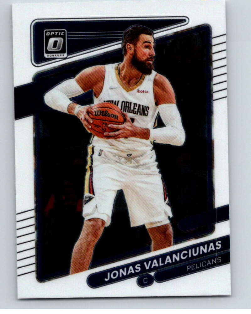 2021-22 Donruss Optic #71 Jonas Valanciunas  New Orleans Pelicans  V86851 Image 1