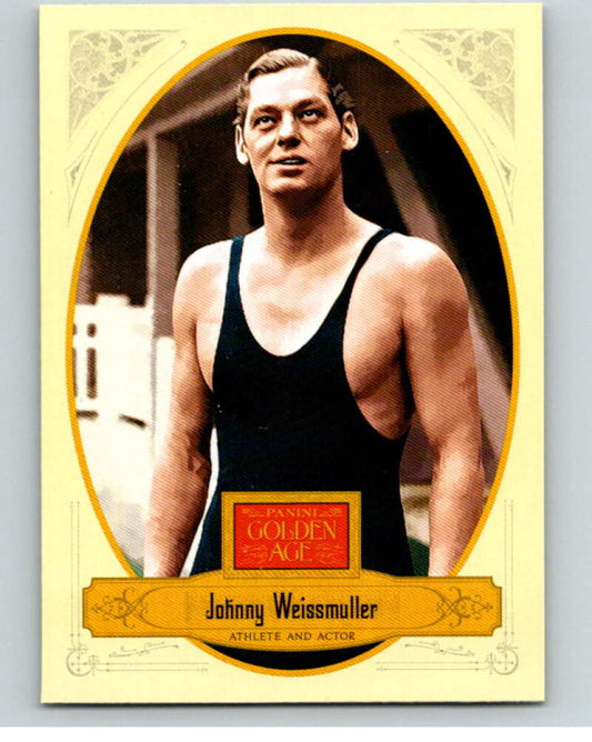 2012 Panini Golden Age #27 Johnny Weissmuller V86928 Image 1