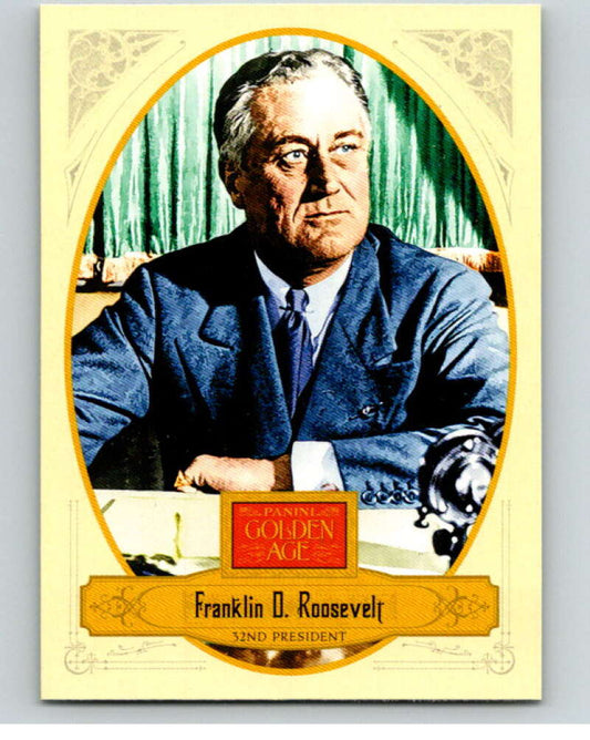 2012 Panini Golden Age #32 Franklin D. Roosevelt V86933 Image 1