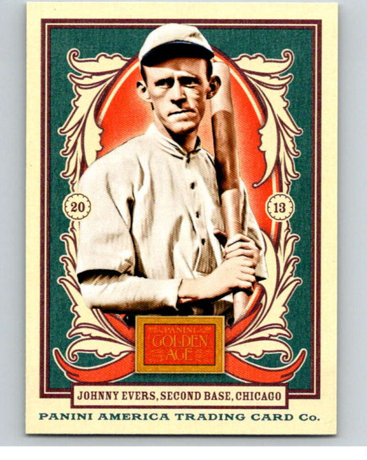 2013 Panini Golden Age #8 Johnny Evers V87051 Image 1