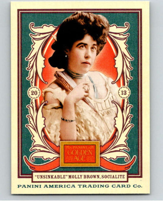 2013 Panini Golden Age #15 Unsinkable Molly Brown V87057 Image 1